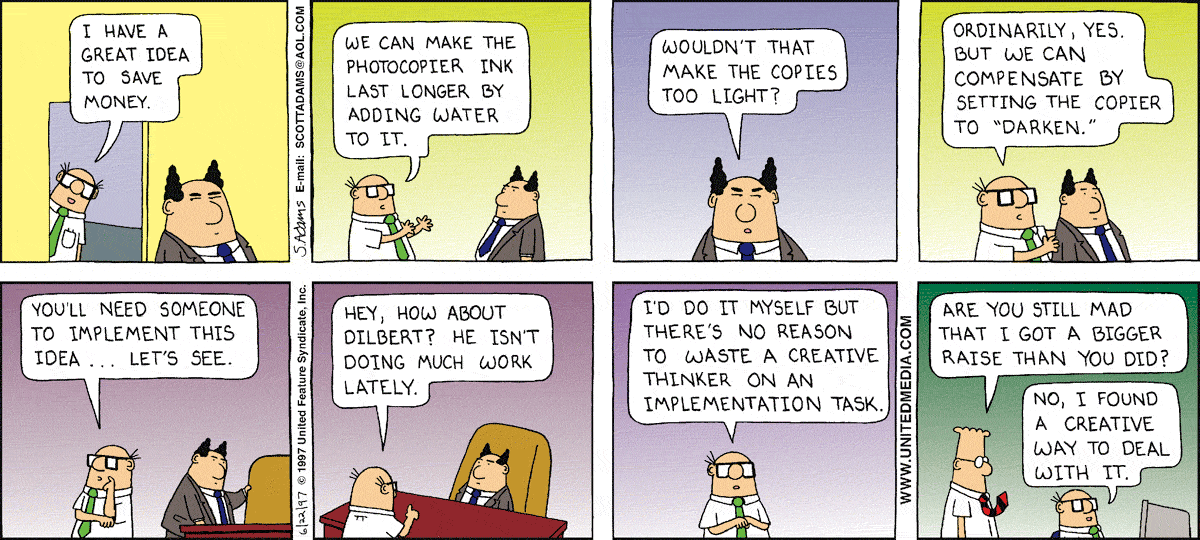 Dilbert Cartoon
